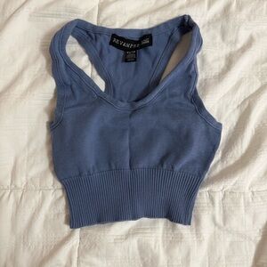 Blue Women's crop Top